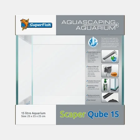 SuperFish Scaper Qube 15/25/60 - Aquafizz